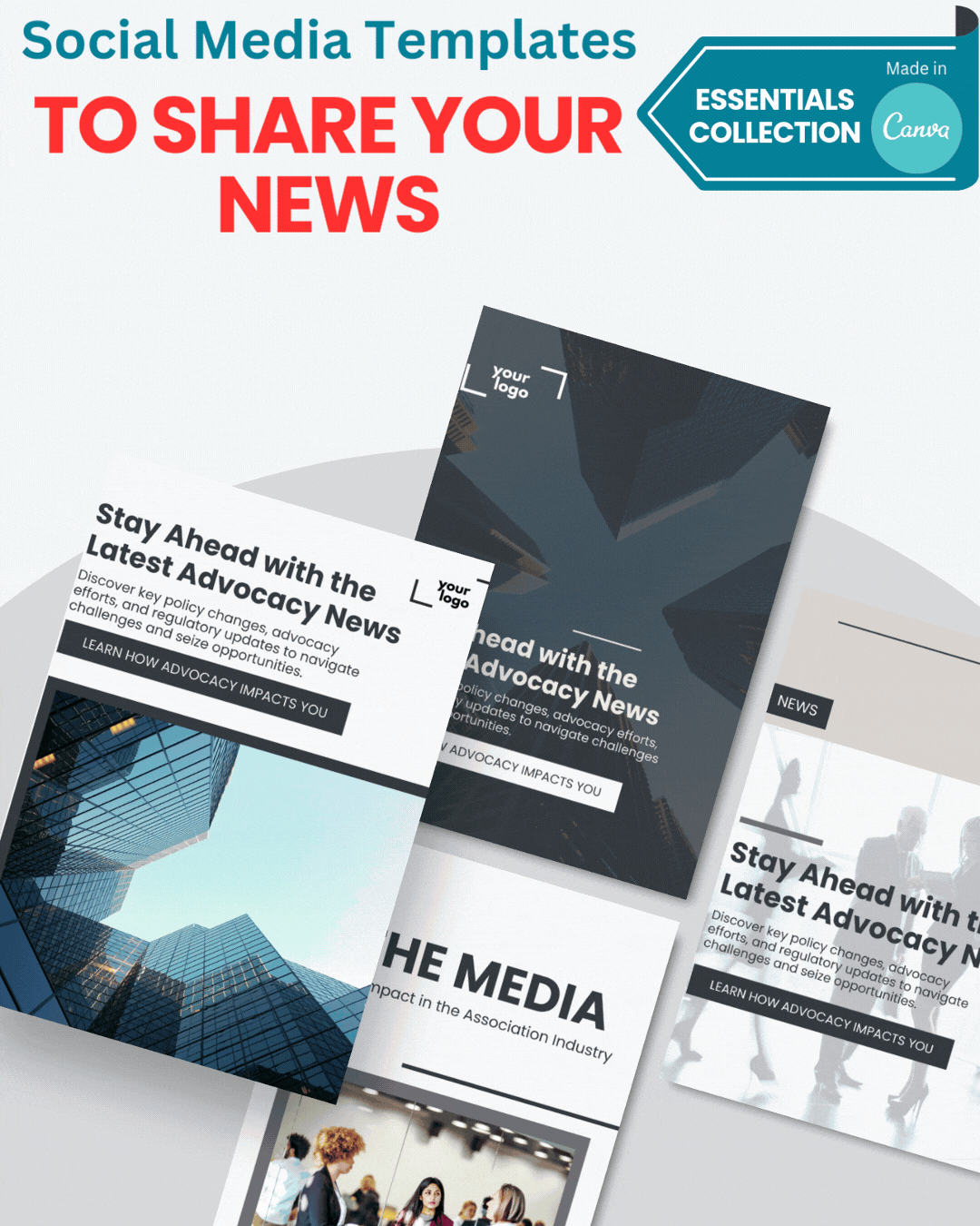 Templates to Share Your News | The Essentials Collection - Templates to Share Your News | The Essentials Collection -