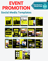 Event Promotion Templates | The Bold Blocks Collection