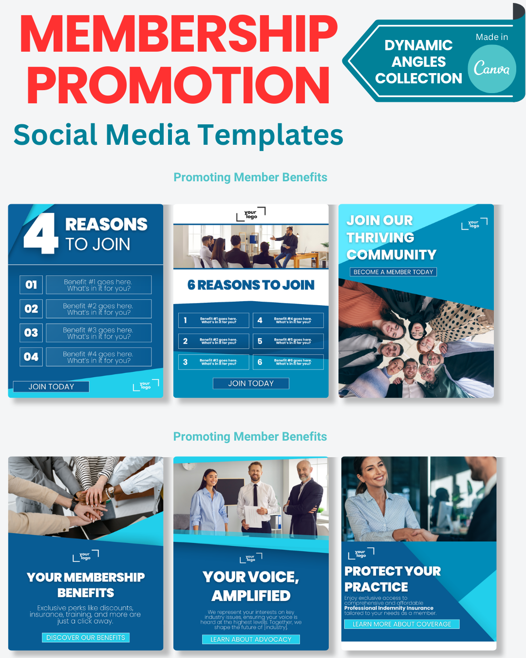 Member Only Promotion Copy Example Membership Promotion Templates | The Dynamic Angles Collection